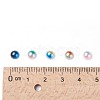 Imitation Pearl Acrylic Cabochons OACR-R063-5mm-M-3