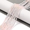 Natural Morganite Beads Strands G-F770-C05-03-1
