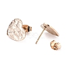 Ion Plating(IP) 304 Stainless Steel Stud Earring Findings STAS-I183-05B-RG-3