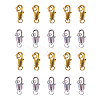Brass Lobster Claw Clasps KK-CJ0001-35-1