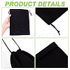 Velvet Packing Pouches Drawstring Bags ABAG-WH0046-30B-5
