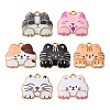 35Pcs 7 Colors Alloy Enamel Pendants ENAM-CJ0002-67-1