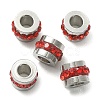 201 Stainless Steel Rhinestone Beads RB-YW0001-11F-2