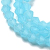 Imitation Jade Glass Beads Strands EGLA-A039-J4mm-D03-3