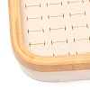 Fashion Velvet Wood Jewelry Boxes RDIS-B003-02-2