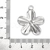 Anti-Tarnish 304 Stainless Steel Pendants STAS-K293-07P-3