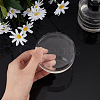 Flat Round Transparent Acrylic Display Bases AJEW-WH0245-20-4