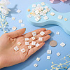 90Pcs 3 Styles Freshwater Shell Buttons BUTT-TA0001-41-8
