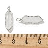 Natural Quartz Crystal Faceted Double Terminal Pointed Pendants G-G181-05P-04-3