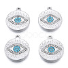304 Stainless Steel Pendants STAS-N098-178P-2
