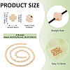 2 Strands Electroplated Synthetic Non-magnetic Hematite Beads Strands G-TA0001-63B-4