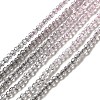 Transparent Gradient Color Glass Beads Strands GLAA-H021-01A-12-2