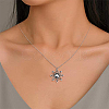 Tibetan Style Alloy Pendants TIBEP-CJ0001-08-8