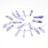 Electroplated Natural Quartz Crystal Beads Strands G-G890-C-02-2