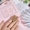 10Pairs 925 Sterling Silver Earring Hooks STER-BBC0008-93G-3