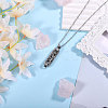 1Pc 304 Stainless Steel Tree of Life Hollow Column Pendant Pet Urn Ashes Necklaces NJEW-CA0001-28EB-5
