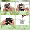 2 Sets 2 Styles Vintage Resin Hanging Photo Frame RESI-SP0001-21B-03-4