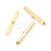 304 Stainless Steel Slide On End Clasp Tubes STAS-C044-08D-G-2