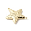 Brass Connector Charms KK-Z137-13G-2
