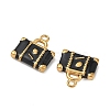 304 Stainless Steel Enamel Pendants STAS-F347-17G-01-2