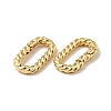 Brass Spring Gate Rings KK-J301-13G-2