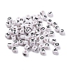 Opaque Acrylic Beads OACR-M020-01B-1