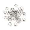 Brass Open Jump Rings KK-B147-03F-P-1