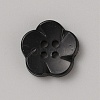 Spray Painted Plastic Buttons FIND-WH0152-394A-02-1