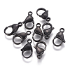 304 Stainless Steel Lobster Claw Clasps STAS-F224-04B-1