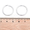 Aluminum Open Jump Rings FIND-G086-01B-S-4