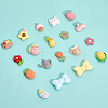 CHGCRAFT 40Pcs 20 Styles Opaque Resin Cabochons RESI-CA0001-59-5