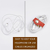 20Pcs 5 Colors PU Leather Data Cables Storage Bands AJEW-GF0008-50-6