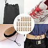 20Pcs Alloy Spring Cord Locks FIND-GF0002-75G-7