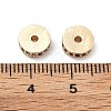 Brass Micro Pave Cubic Zirconia Beads KK-R216-15KCG-04-3