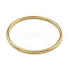 7Pcs PVD Vacuum Plating 202 Stainless Steel Plain Ring Bangle Sets BJEW-M317-16D-G-2