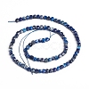 Natural Lapis Lazuli Beads Strands G-E560-A08-4mm-2