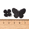 Frosted Transparent Acrylic Beads OACR-U006-03G-3
