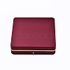 Imitation Leather Jewelry Set Box LBOX-S001-001-2