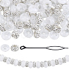 3Pcs Acrylic Hair Pin Bun Maker OHAR-PA0001-01C-7