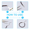 Brass Cord Ends KK-PH0004-51-3