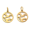 304 Stainless Steel Charms STAS-D050-07G-09-1