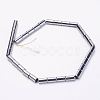 Electroplate Magnetic Synthetic Hematite Strands G-K259-33C-2