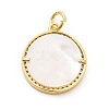 Rack Plating Brass Micro Pave Cubic Zirconia Pendants X-KK-K270-10G-3