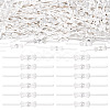 200Pcs Iron Bowknot Buckles IFIN-TA0001-72S-1