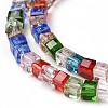 Transparent Glass Bead Strands X-GLAA-H018-03-3