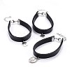 Cowhide Leather Cord Bracelets BJEW-JB04252-1