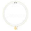 201 Stainless Steel Geometric Pendant Necklaces WGD60F5-04-2