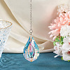 1Pc Transparent Glass Hanging Suncatchers AJEW-TADJ0001-02D-6