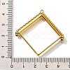 Alloy Open Back Bezel Pendants PALLOY-I223-08G-3