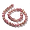 Natural Rhodonite Beads Strands G-E571-01C-2